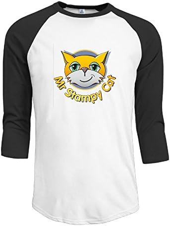 Mr Stampy Cat Gentleman Loose Fit 3/4 Sleeve Teeshirts