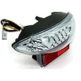 Rear Running Tail Turn Signal Light Integrated LED Motocycle Fit For Suzuki 1999-2007 Hayabusa GSX1300R Chrome Clear