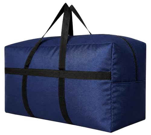 YiKitHom Extra große Aufbewahrungstasche für Reisen, schwarz, übergroße große Reisetasche, UPG Blau, XX-Large-42"(L) X 13.5"(W) X 23"(H)