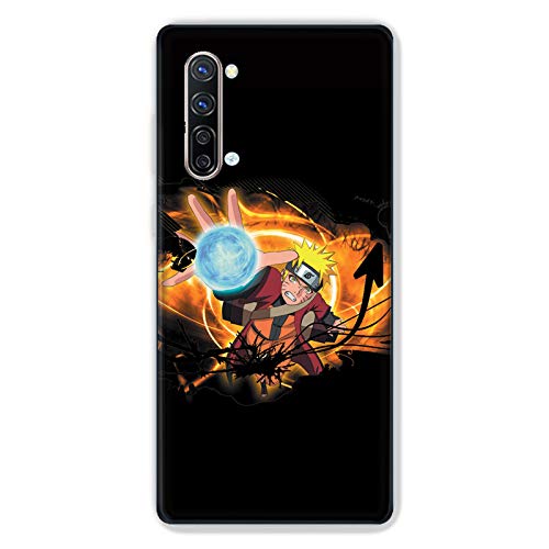 Case for Oppo Reno 4 Manga Naruto Black