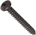 Small Parts 0616ABPPB Steel Sheet Metal Screw, Black Oxide Finish, Pan Head, Phillips Drive, Type AB, #6-20 Thread Size, 1