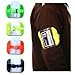 High Visibility Security Arm Band Id Holder-Yellow