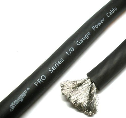to 0 how cut gauge wire Wire 5 Pro Power Black Translucent Series 0 Gauge Stinger