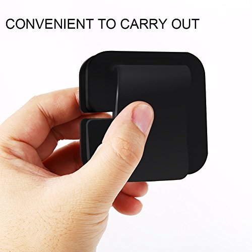 Apple Watch Charging Case Wallet, iWatch Charger Soft Silicone Charge Holder Stand Charging Dock Station Protective Storage Carrying Case for Series 1 Series 2 iWatch 2015 2016 All Models 38mm & 42 mm