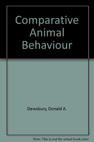 Comparative Animal Behaviour Comparative Animal Behaviour