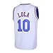 Men's Basketball Jersey #10 LOLA Space Jam Movie Shirts