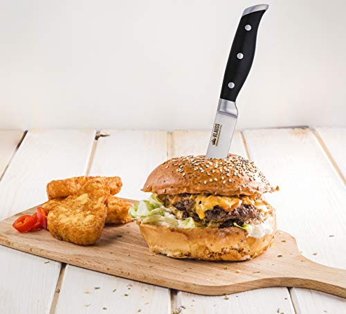 4 Collection+Premium+Stainless+Full+Tang+Riveted