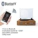 Record Player-Bluetooth LP Belt-Drive 3-Speed Turntable with Built in Stereo Speakersthumb 1