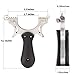 Ancci Stainless Steel Hunting Slingshots Outdoor Slingshot with Removable Aiming Point High Velocity Catapult Sling Shot for Adults