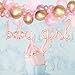 Baby Shower Balloon Garland Kit - Baby Pink Balloon Arch Kit Baby Girl Foil Balloons Girl Baby Shower Decor (Pink)