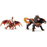 Schleich 42455 - Kampf um die Superwaffe - Frostmonster vs. Feuerlöwe