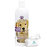 Lillian Ruff Professional Dog Shampoo - Concentrated Dog Shampoo with Aloe - Safe for Cats - Tear Free Lavender Coconut Scent - Soothe & Cleanse Normal to Dry Itchy Sensitive Skin - Made in USA