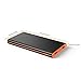 EasyAcc 10000mAh Power Bank Brilliant External Battery Pack (3.1A Smart Output) Classic Portable Charger for iPhone Samsung Smartphones Tablets - Black and Orange