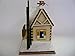 Ginger Cottages - Santa's Ski Lodge GC126, Miniature Collectable building for Christmas and holiday displays. Wood table top display or ornament. Hand crafted in the Richmond Virginia, USA area.