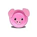 MINI-FACTORY Kids Early Learning Education Play DIY Cute Animal Creative Paper Plates Art Kit - 8Pcs