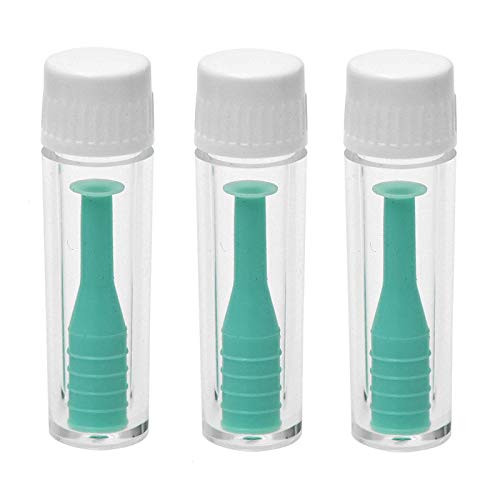 Timoo Hard Contact Lens Remover, 3 pcs RGP Remover/Inserter for Hard Lens, Cyan-Blue - Thumbnail 6