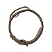 Thick Leather Dog Collar for Medium - Large Size Dogs (21 to 26 Inches) Handmade by Hide & Drink :: Bourbon Brown