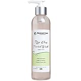BEST ROSE CLAY FACIAL WASH - Includes Rose Clay the Trendy New ingredient used for fighting wrinkles and aging! ORGANIC and Natural Ingredients - Handcrafted Face Wash Cleanser - Anti Aging Cleanser