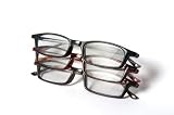 Optx 20/20 Classic Reading Glasses, +200 (Pack of 3)