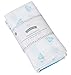 Diamond Baby Swaddle Blankets Organic Cotton, Diamonds and Stripes Design, 2-Pack