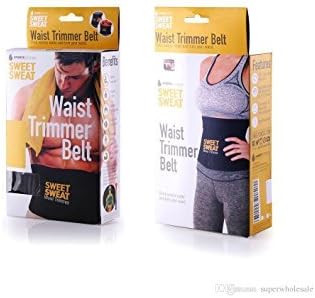 Sweet Sweat Waist Trimmer Yellow Logo - With free womens gym pants (X-large)