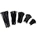 Lizber Nylon Cable Ties 250pcs, Self-locking Zip Ties, 4