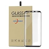 Screen Protector Galaxy S8 3D Curved Tempered Glass Cover 100% Touch Sensitivity Impact Resistant Full Screen Cover For Samsung Galaxy S8 0.3mm Ultra Thickness Easy For Beginner Black