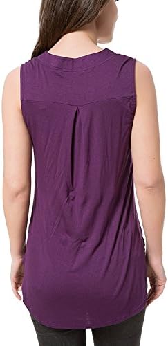 FASHION PARK Trendy Women's Casual Summer Women Blouse Tops Sleeveless Shirt