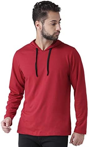 Kalt Men's Full Sleeves Cotton Blend Hoodie