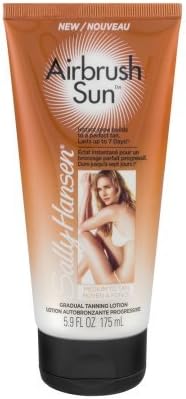 Sally Hansen Airbrush Sun Medium to Tan Gradual Tanning Lotion 6 oz