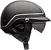 Bell Pit Boss Open-Face Motorcycle Helmet (Pinstripe Black/Grey, Large)
