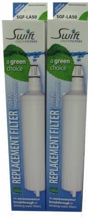 Swift Green Filters SGF-LA50-2PK Refrigerator Water Filter, 2 Pack