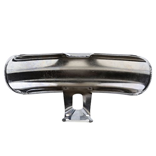 MonkeyJack Stainless Steel Front Fender / Mudguard / Mud Guard for Honda CG125 - Chrome