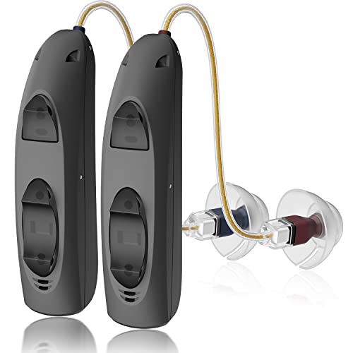 AIDERY Hearing Aids for Seniors and Adults Rechargeable with Noise