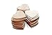 Gocutouts Wooden Hearts Laser Cut Package of 25 Wood 3