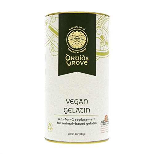 Druids Grove Vegan Gelatin ☮ Vegan ⊘ Non-GMO ❤ Gluten-Free ✡ OU Kosher Certified - 4 oz. - Thumbnail 4