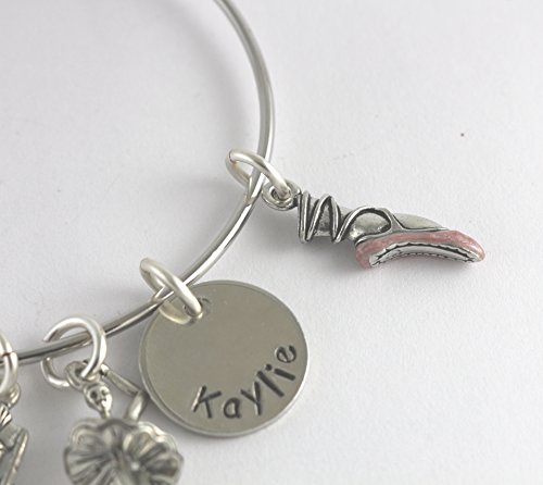 Nutcracker 2017 Adjustable Bangle Charm Bracelet - Gift for Ballerina - Ballet Dancer - Dance - Nut Cracker - Thumbnail 2