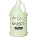 Ginger Lily Farms Botanicals Moisturizing Conditioner for Dry Hair, Island Tranquility, 100% Vegan & Cruelty-Free, Green Tea Lemongrass Scent, 1 Gallon (128 fl oz) Refill