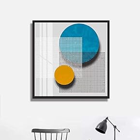 Framed Canvas Wall Art for Living Room, Bedroom Texture Canvas Prints for Home Decoration Ready to Hang - 16x16 inches