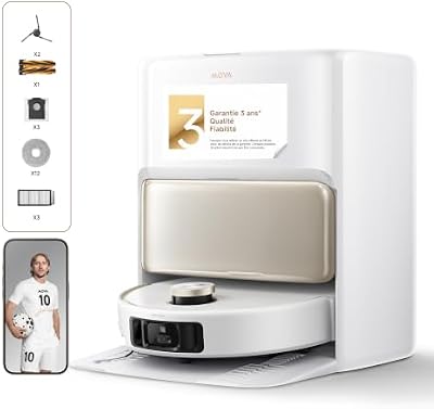 V50 Ultra Robot aspirateur, Blanc