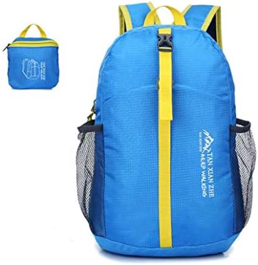 Outdoor Waterproof Folding Backpack, Outsta Trekking Pack School SatchelTravel Sport Hiking Laptop Bag Casual Multicolor (Blue)