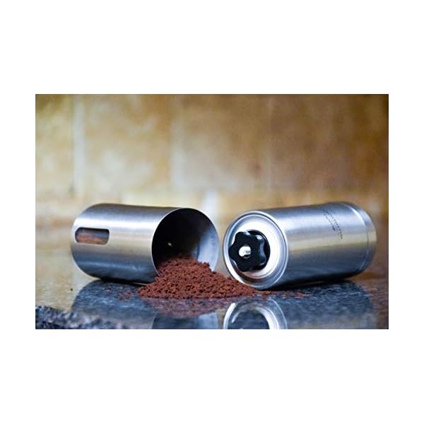 Moderna Home MH-CG-M1 Premium Manuelle Kaffeemühle â€“ Einstellbare konische Keramik-Fräs-Kaffeemühle â€“ Tragbare Mini… – Bild 8