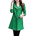 FancyStar Women's Double-Breasted Slim Autumn Long Trench Coat