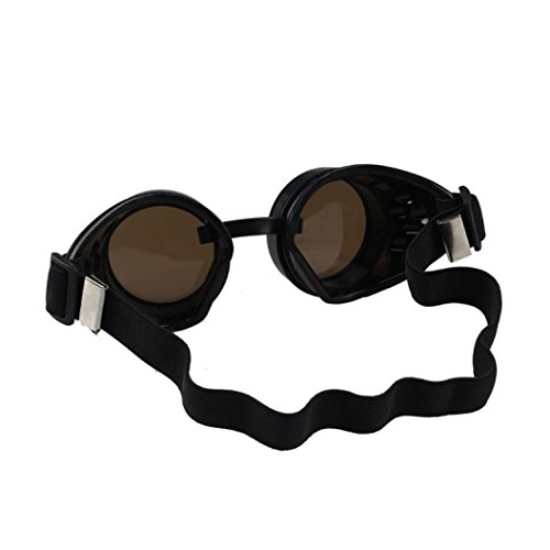 Canserin Vintage Style Steampunk Goggles Welding Punk Glasses Cosplay - Image 14