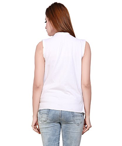 bfly women's sleeveless viscose shrugs-pack of 2 (black & white)