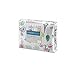 Comfort Spaces Girls/Boys Bedding Twin Size-Paco, Cats, Eiffel Tower 2 Piece Cute Toddler/Kids Mini Quilt Set Hypoallergenic Microfiber-All Season, White/Aqua