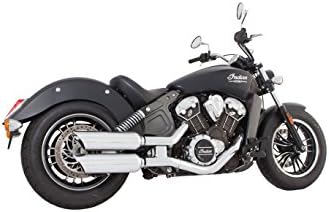 Indian Scout Chrome Shorty Tip Compatible Pipes (Chrome)