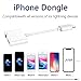 for iPhone 3.5mm Headphone Jack Adapter Aux Jack Earphone Splitter Adapter Charger Cable for iPhone 7/7 Plus/8/8 Plus/X/10/XS/XS Max/XR/11/11 Pro Dongle Accessory Connector Compatible All iOS Systemsthumb 3