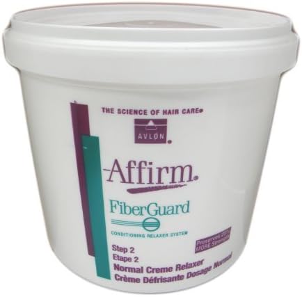 Avlon Affirm FiberGuard Conditioning Normal Creme Relaxer 4 lbs. (1.82 kg.) by FiberGuard