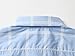 Emiqude Mens Casual Slim Fit Long Sleeve Pocket Constrast Plaid Dress Shirt Large Blue